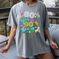 1980s 80's Baby 1990s 90's Made Me Birthday Nostalgia Vibes Women's Comfort Colors T-Shirt Gray