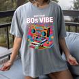 1980s 80s Reunion Nostalgia Memories Music School Grew Up Women's Comfort Colors T-Shirt Gray