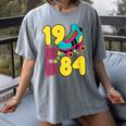 1984 Retro Raised In The 80s Old School Nostalgia Vibes Women's Comfort Colors T-Shirt Gray 1984 Retro Raised In The 80s Old School Nostalgia Vibes Women's Comfort Colors T-Shirt Gray