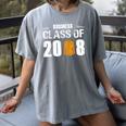 2018 Business Graduation Shirt Business Major Women's Comfort Colors T-Shirt Gray