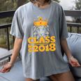 2018 Graduation Class Of 2018 King T Shirt Women's Comfort Colors T-Shirt Gray