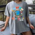 2018 Kindergarten Graduation Graduate Boys Girls Shirt Women's Comfort Colors T-Shirt Gray