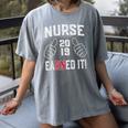2019 Nurse RN Graduation Women's Comfort Colors T-Shirt Gray