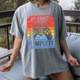 2nd Grade Level Complete Graduation Student Video Gamer Women's Comfort Colors T-Shirt Gray