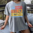 5th Grade Level Complete Shirt Graduation Last Day Of School Women's Comfort Colors T-Shirt Gray