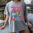 70s Retro Style Roller Skate Cassette Music Nostalgia Women's Comfort Colors T-Shirt Gray 70s Retro Style Roller Skate Cassette Music Nostalgia Women's Comfort Colors T-Shirt Gray