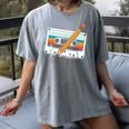 80 S 80s 90s Cassette Tape Nostalgia Retro Band Women's Comfort Colors T-Shirt Gray
