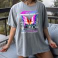 Active Memory Butterfly Women's Comfort Colors T-Shirt Gray Active Memory Butterfly Women's Comfort Colors T-Shirt Gray