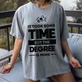 Adult College Graduation Women's Comfort Colors T-Shirt Gray