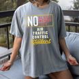 Air Traffic Control Major Student Shirt Graduation Women's Comfort Colors T-Shirt Gray