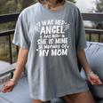 I Was Her Angel And Now She Is Mine In Memory Of My Mom Cute Women's Comfort Colors T-Shirt Gray I Was Her Angel And Now She Is Mine In Memory Of My Mom Cute Women's Comfort Colors T-Shirt Gray