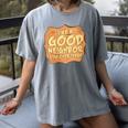 Antisocial Like A Good Neighbor Stay Over There Introvert Women's Comfort Colors T-Shirt Gray