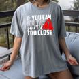 Antisocial Keep Away Sarcastic Bad Attitude Introvert Women's Comfort Colors T-Shirt Gray