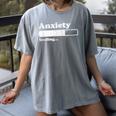 Anxiety Shirts Introvert Social Anxiety Women's Comfort Colors T-Shirt Gray