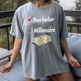 Bachelor Graduation Women's Comfort Colors T-Shirt Gray