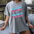 Back To Tapes Retro Cassette Mixtape 80s Nostalgia Women's Comfort Colors T-Shirt Gray