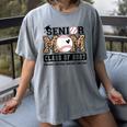 Baseball Senior Class Of 2027 Senior 2027 Graduation Women Women's Comfort Colors T-Shirt Gray