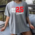 Basketball Senior Night Basketball Senior 2025 Graduation 79 Women's Comfort Colors T-Shirt Gray