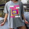 The Best Moms Are 90s Girls 90s Aesthetic Mom Nostalgia Women's Comfort Colors T-Shirt Gray The Best Moms Are 90s Girls 90s Aesthetic Mom Nostalgia Women's Comfort Colors T-Shirt Gray