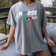 Best Nurse Graduation- RN Nurse Established 2019 LPN Women's Comfort Colors T-Shirt Gray