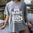 My Big Heart Makes Up For My Small Memory Epilepsy Shirt Tee Women's Comfort Colors T-Shirt Gray My Big Heart Makes Up For My Small Memory Epilepsy Shirt Tee Women's Comfort Colors T-Shirt Gray