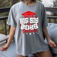 Big Sis Of a 2025 Graduate Class Senior Graduation Grad 25 Women's Comfort Colors T-Shirt Gray