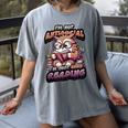Book Lover Owl Reading Books Introvert Bookworm Women's Comfort Colors T-Shirt Gray