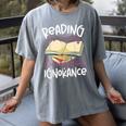 Book Reading Reading Can Seriously Damage Your Ignorance Women's Comfort Colors T-Shirt Gray