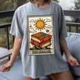 Book Reading Tarot Card The Reader Women's Comfort Colors T-Shirt Gray