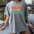 Books Helping Introverts I Introvert Women's Comfort Colors T-Shirt Gray