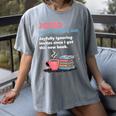 Books Saying JOMO Joy Of Missing Out For Bookworms Women's Comfort Colors T-Shirt Gray
