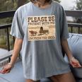 Boomer Millennial Please Be Patient I'm From The 1900s Premium Women's Comfort Colors T-Shirt Gray