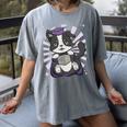 Border Collie Dog Lover Cute Anime School Graduation Men Women Kids Women's Comfort Colors T-Shirt Gray