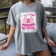 Breast Cancer Wings Shirt I Wear Pink In Memory Of My Mama Women's Comfort Colors T-Shirt Gray Breast Cancer Wings Shirt I Wear Pink In Memory Of My Mama Women's Comfort Colors T-Shirt Gray
