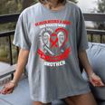 Brother Heart Disease Awareness In Remembrance In Memory Of Women's Comfort Colors T-Shirt Gray Brother Heart Disease Awareness In Remembrance In Memory Of Women's Comfort Colors T-Shirt Gray