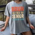Bruh I'm A Senior Class Of 2026 Graduation Senior 2026 Women's Comfort Colors T-Shirt Gray