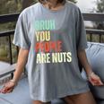 Bruh You People Are Nuts Introvert Saying Mean Women's Comfort Colors T-Shirt Gray