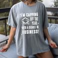 Business Graduate Shirt Graduation Tshirt Women's Comfort Colors T-Shirt Gray