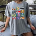 Camera Hand Drawn Old Nostalgia Retro Lens Styles Women's Comfort Colors T-Shirt Gray