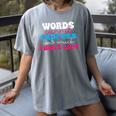 Words Cannot Express How Much I Don't Care Introvert Women's Comfort Colors T-Shirt Gray Words Cannot Express How Much I Don't Care Introvert Women's Comfort Colors T-Shirt Gray