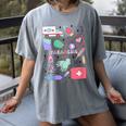 Can’t Talk Right Now Doing Paramedic Nurse Graduation Women's Comfort Colors T-Shirt Gray