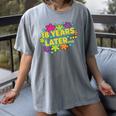 Cartoons Retro 18 Years Later Groovy Pop Art Nostalgia Women's Comfort Colors T-Shirt Gray Cartoons Retro 18 Years Later Groovy Pop Art Nostalgia Women's Comfort Colors T-Shirt Gray