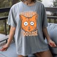 Cat Lover Antisocial Too Close Introvert People Hater Women's Comfort Colors T-Shirt Gray Cat Lover Antisocial Too Close Introvert People Hater Women's Comfort Colors T-Shirt Gray