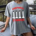 Chemistry Science Joke Graduated Cylinder Graduation T-Shirt Women's Comfort Colors T-Shirt Gray