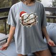 Christmas Book Festive Holiday Xmas Women's Comfort Colors T-Shirt Gray