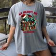 Christmas Dragon My Holidays Are All Booked Book Lovers Kids Women's Comfort Colors T-Shirt Gray