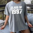 Class Of 1997 High School College Graduation Reunion T-Shirt Women's Comfort Colors T-Shirt Gray