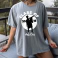 Class Of 2018 Dabbing Graduations Shirt-High School Grad Tee Women's Comfort Colors T-Shirt Gray