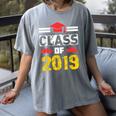 Class Of 2019 Graduation Senior High School College Women's Comfort Colors T-Shirt Gray