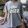 Class Of 2022 Shirts Graduation Her Women Senior Class Women's Comfort Colors T-Shirt Gray